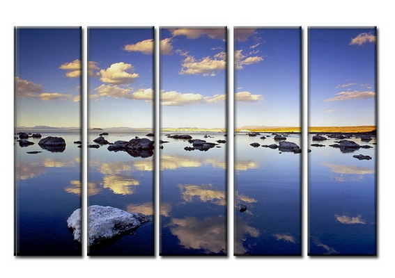 Modern Oil Paintings on canvas seascape painting -set08024