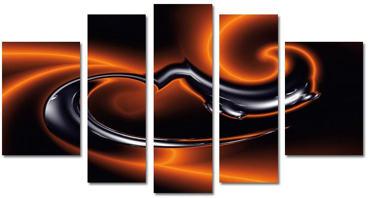 Modern Oil Paintings on canvas abstract painting -set08066