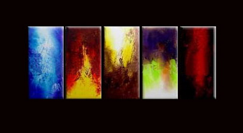 Modern Oil Paintings on canvas abstract painting -set08088