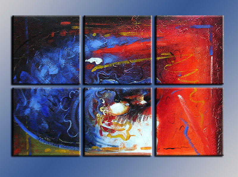Modern Oil Paintings on canvas abstract painting -set08095