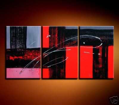 Modern Oil Paintings on canvas abstract painting -set08126