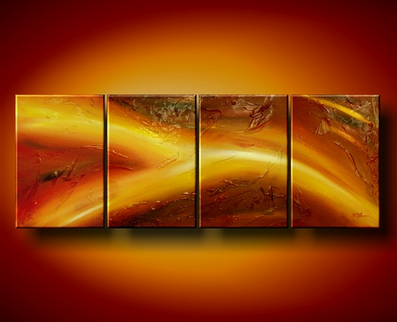 Modern Oil Paintings on canvas abstract painting -set08127