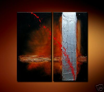 Modern Oil Paintings on canvas abstract painting -set08129