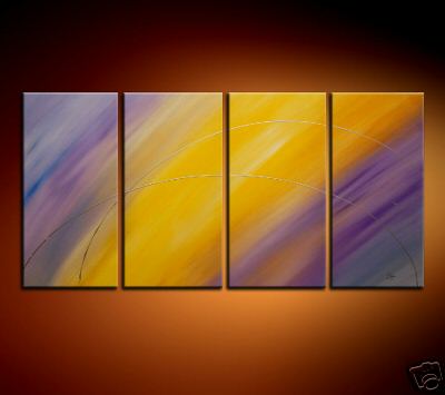 Modern Oil Paintings on canvas abstract painting -set08174