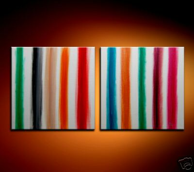 Modern Oil Paintings on canvas abstract painting -set08223