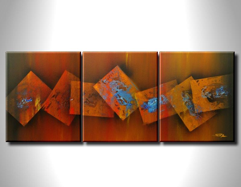 Modern Oil Paintings on canvas abstract painting -set09026