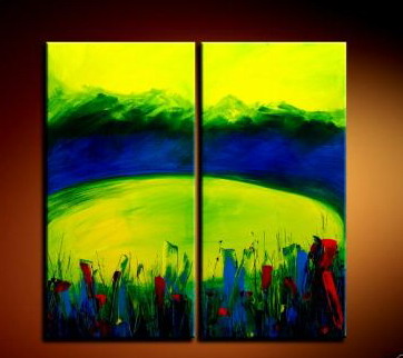 Modern Oil Paintings on canvas abstract painting -set09045