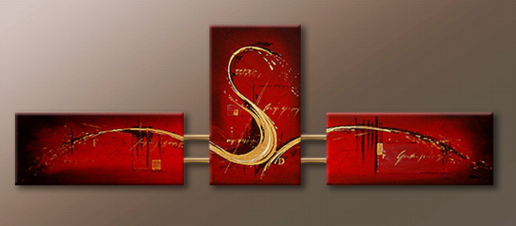 Modern Oil Paintings on canvas abstract painting -set09065