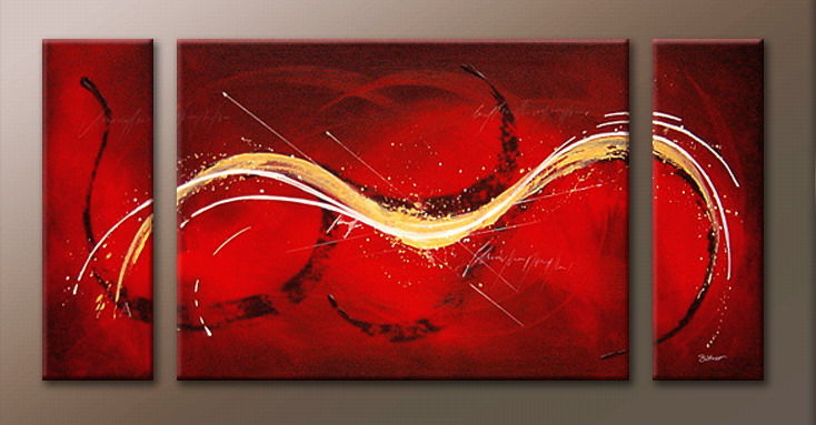 Modern Oil Paintings on canvas abstract painting -set09073