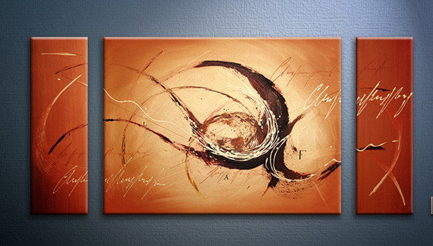 Modern Oil Paintings on canvas abstract painting -set09080