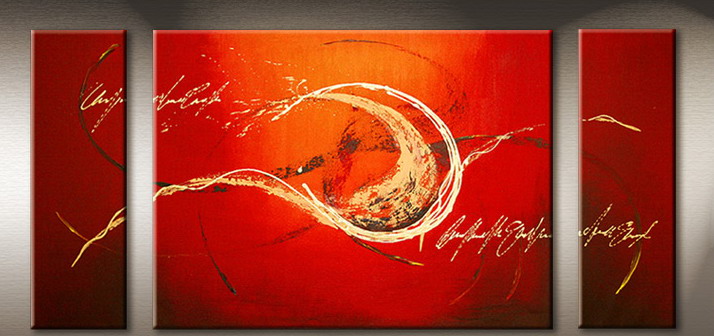 Modern Oil Paintings on canvas abstract painting -set09081