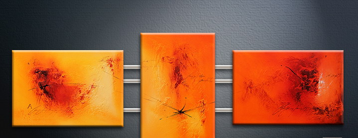 Modern Oil Paintings on canvas abstract painting -set09095