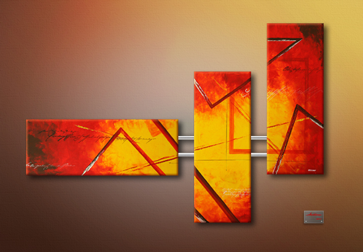 Modern Oil Paintings on canvas abstract painting -set09108