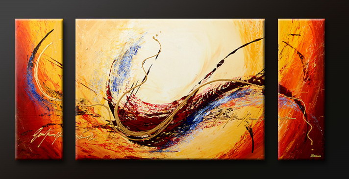 Modern Oil Paintings on canvas abstract painting -set09109