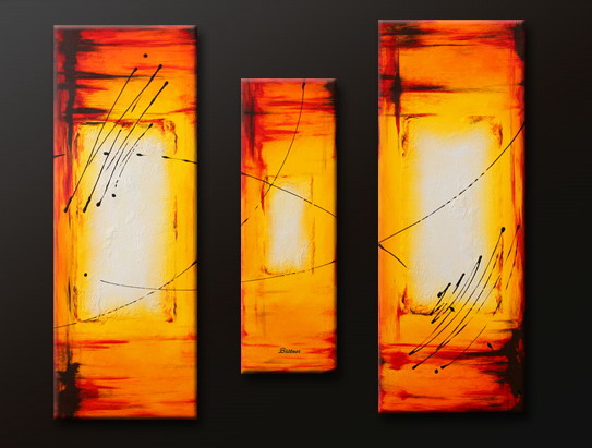 Modern Oil Paintings on canvas abstract painting -set09117