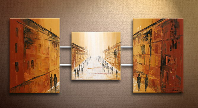Modern Oil Paintings on canvas abstract painting -set09120