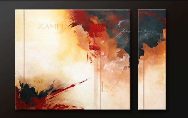 Modern Oil Paintings on canvas abstract painting -set09123