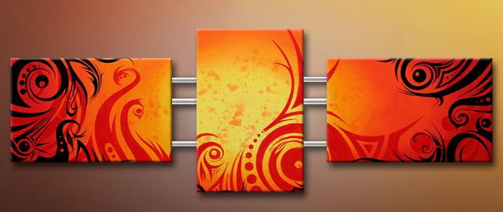 Modern Oil Paintings on canvas abstract painting -set09138