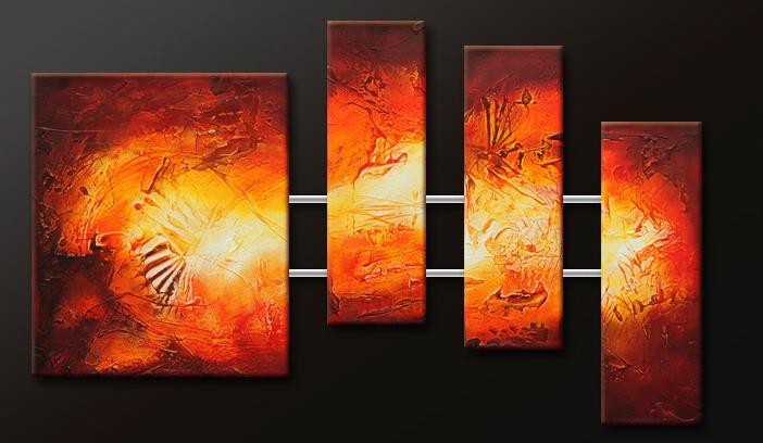 Modern Oil Paintings on canvas abstract painting -set09153
