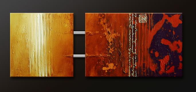Modern Oil Paintings on canvas abstract painting -set09171