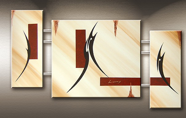Modern Oil Paintings on canvas abstract painting -set09175