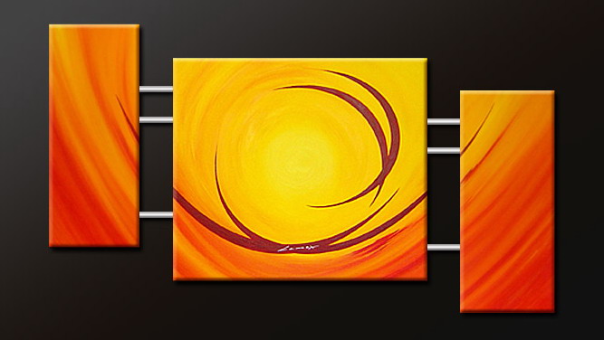 Modern Oil Paintings on canvas abstract painting -set09185