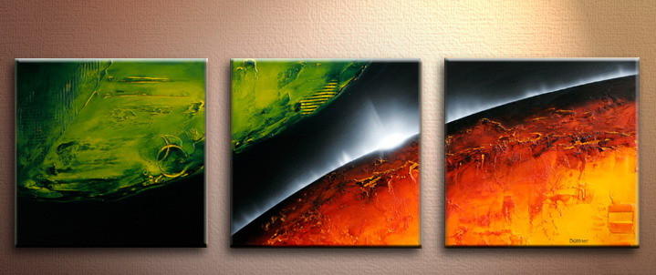Modern Oil Paintings on canvas abstract painting -set09190
