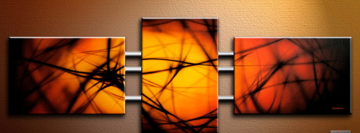 Modern Oil Paintings on canvas abstract painting -set09197