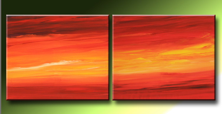 Modern Oil Paintings on canvas abstract painting -set09222