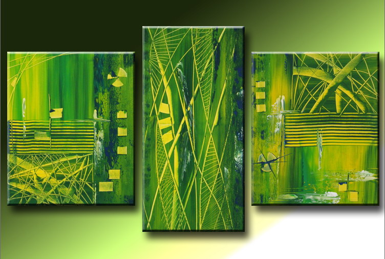 Modern Oil Paintings on canvas abstract painting -set09223