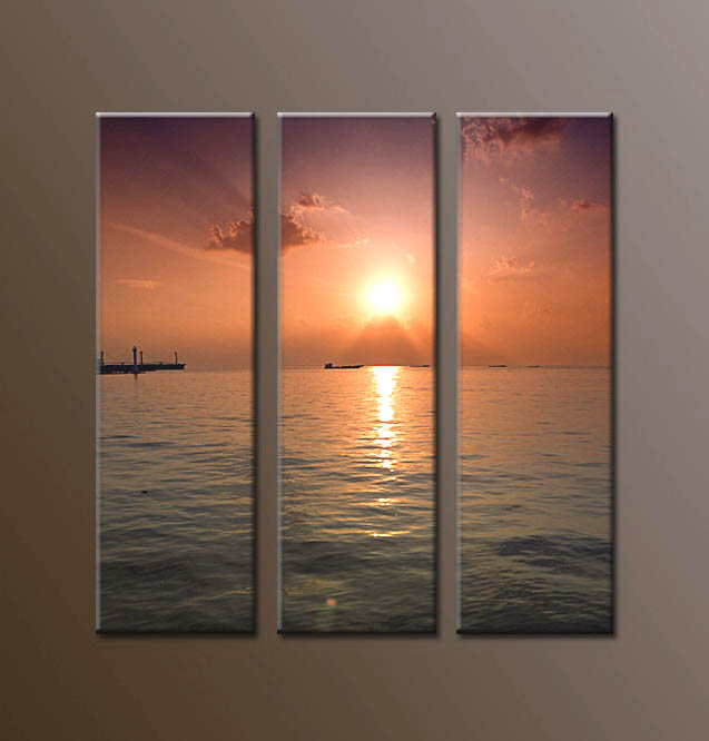 Modern Oil Paintings on canvas seascape painting -set10021