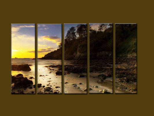 Modern Oil Paintings on canvas seascape painting -set10222