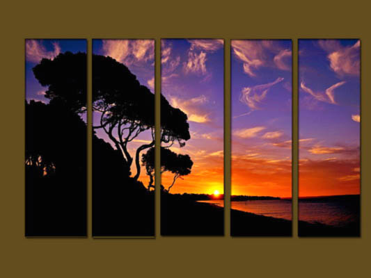 Modern Oil Paintings on canvas seascape painting -set10287