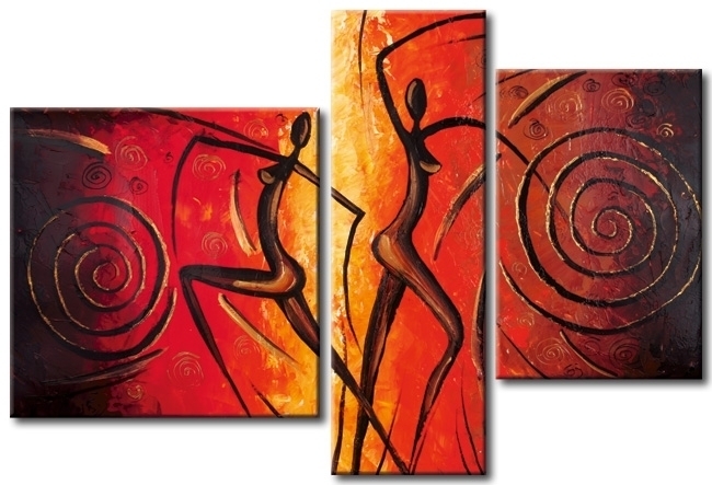 Modern Oil Paintings on canvas abstract painting -set12005