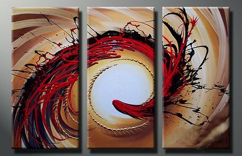 Modern abstract oil painting