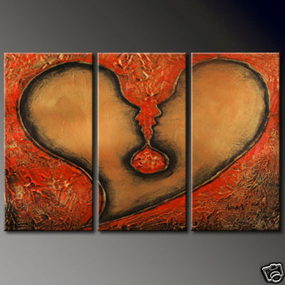Modern Oil Paintings on canvas abstract painting -set12026