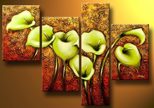 Modern Oil Paintings on canvas abstract painting -set12039