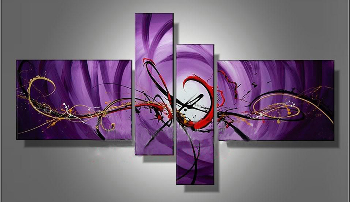 Modern Oil Paintings on canvas abstract painting -set12069