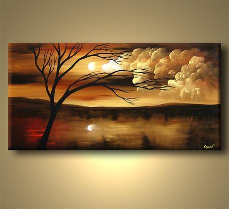 Modern Oil Paintings on canvas abstract painting -set12200