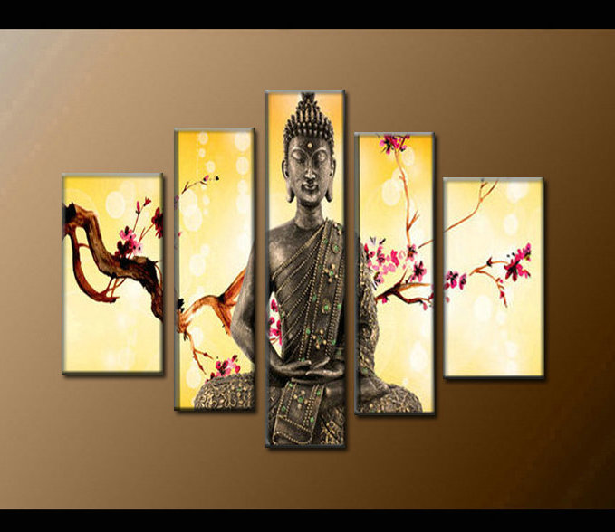 Contemporary zen art Buddha oil painting Buddha005