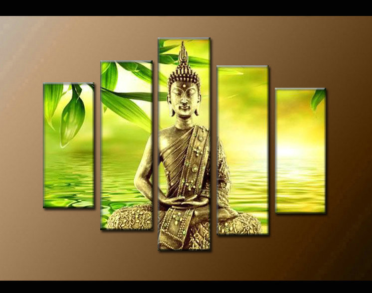 Contemporary zen art Buddha oil painting Buddha007