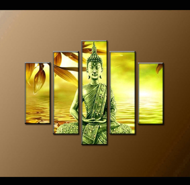 Contemporary zen art Buddha oil painting Buddha011