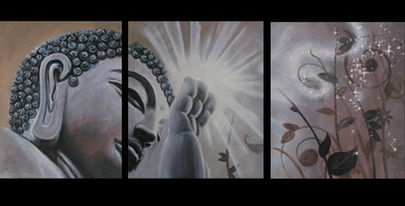 Contemporary zen art Buddha oil painting Buddha015