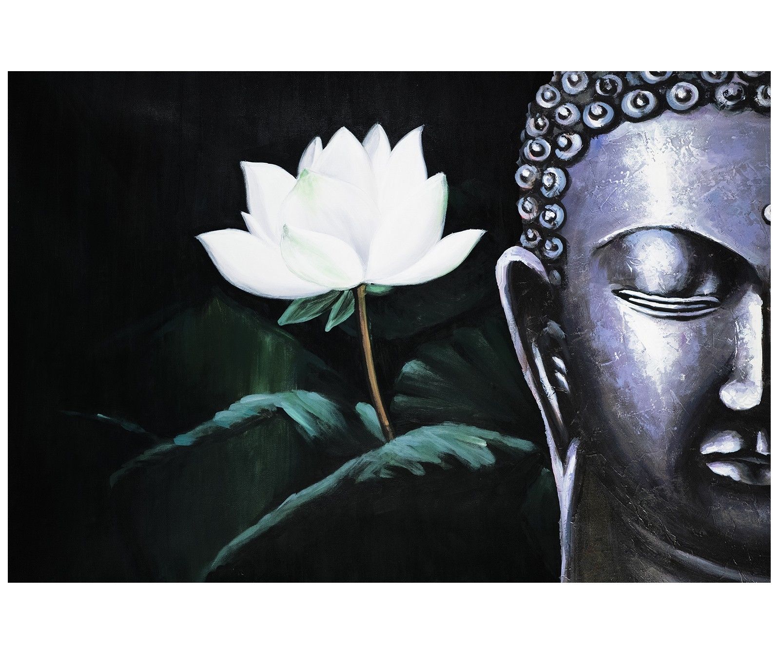 Contemporary zen art Buddha oil painting Buddha019