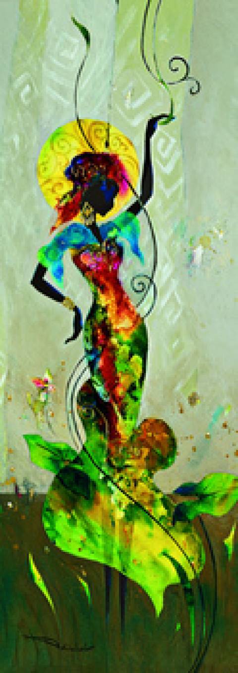 Dafen Oil Painting on canvas -abs086