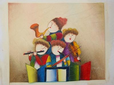 Dafen Oil Painting on canvas -child59