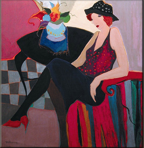 Itzchak Tarkay Oil Painting