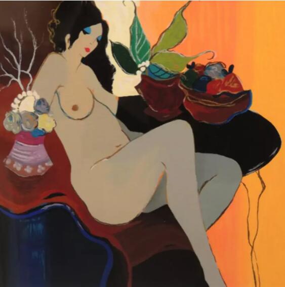 Itzchak Tarkay Oil Painting