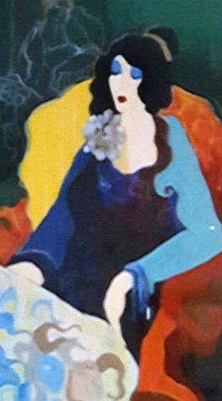 Itzchak Tarkay Oil Painting