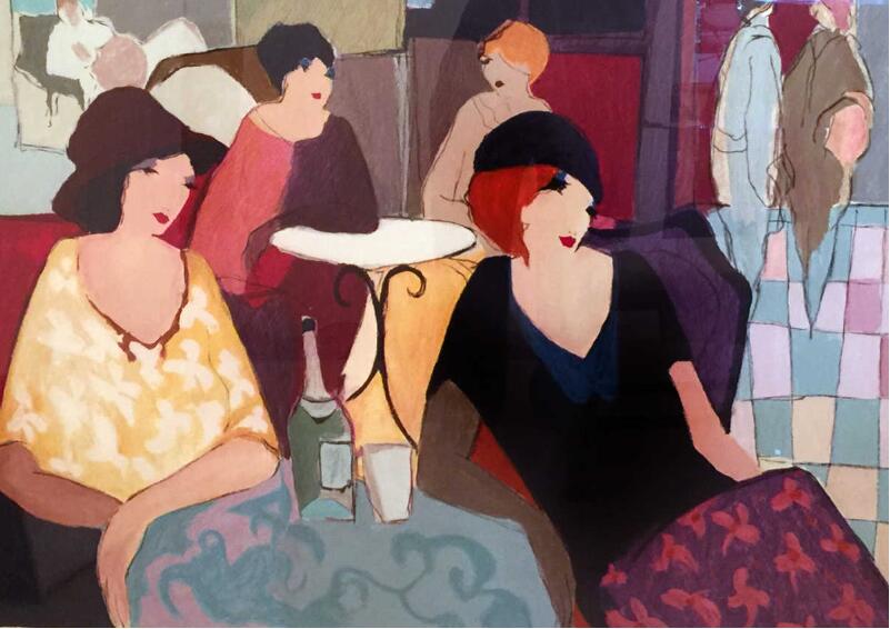Itzchak Tarkay Oil Painting